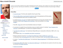 Tablet Screenshot of marc-andre-decoste.com